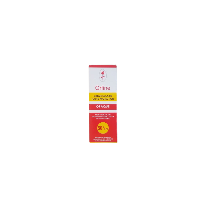 Orfine Crème Solaire SPF 50+ Opaque 50ml