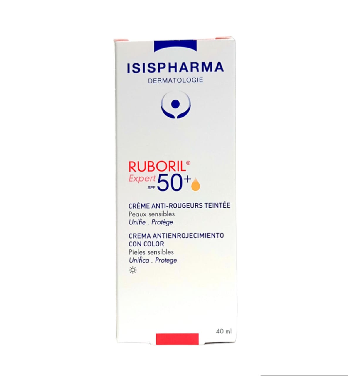 Isispharma Ruboril Expert SPF 50+ Teinté 40ml