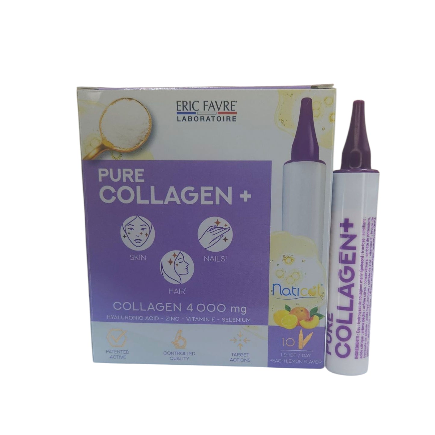 ERIC FAVRE PURE COLLAGEN +10X15ML /4000Mg