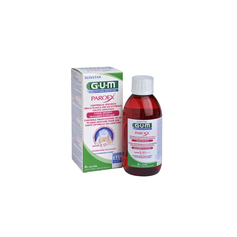 GUM BB PAROEX 1784 300ML flacon en verre avec bouchon blanc a vis