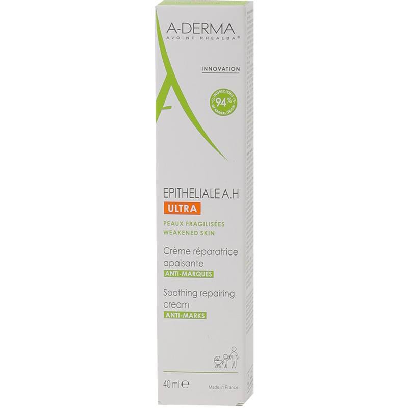 A-Derma Epitheliale A.H Ultra Crème Réparatrice Apaisante Anti-marques 40ml