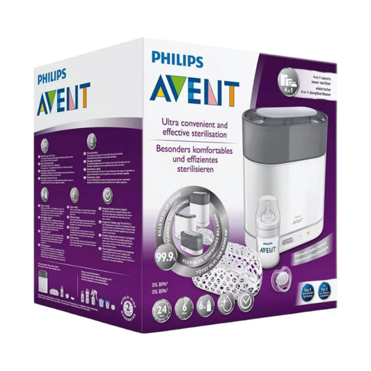 Avent Stérilisateur Électrique à Vapeur 4 en 1