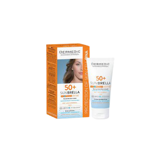 Dermedic Crème Sunbrella SPF50+ Peau Mixtes à Grasses 50ml