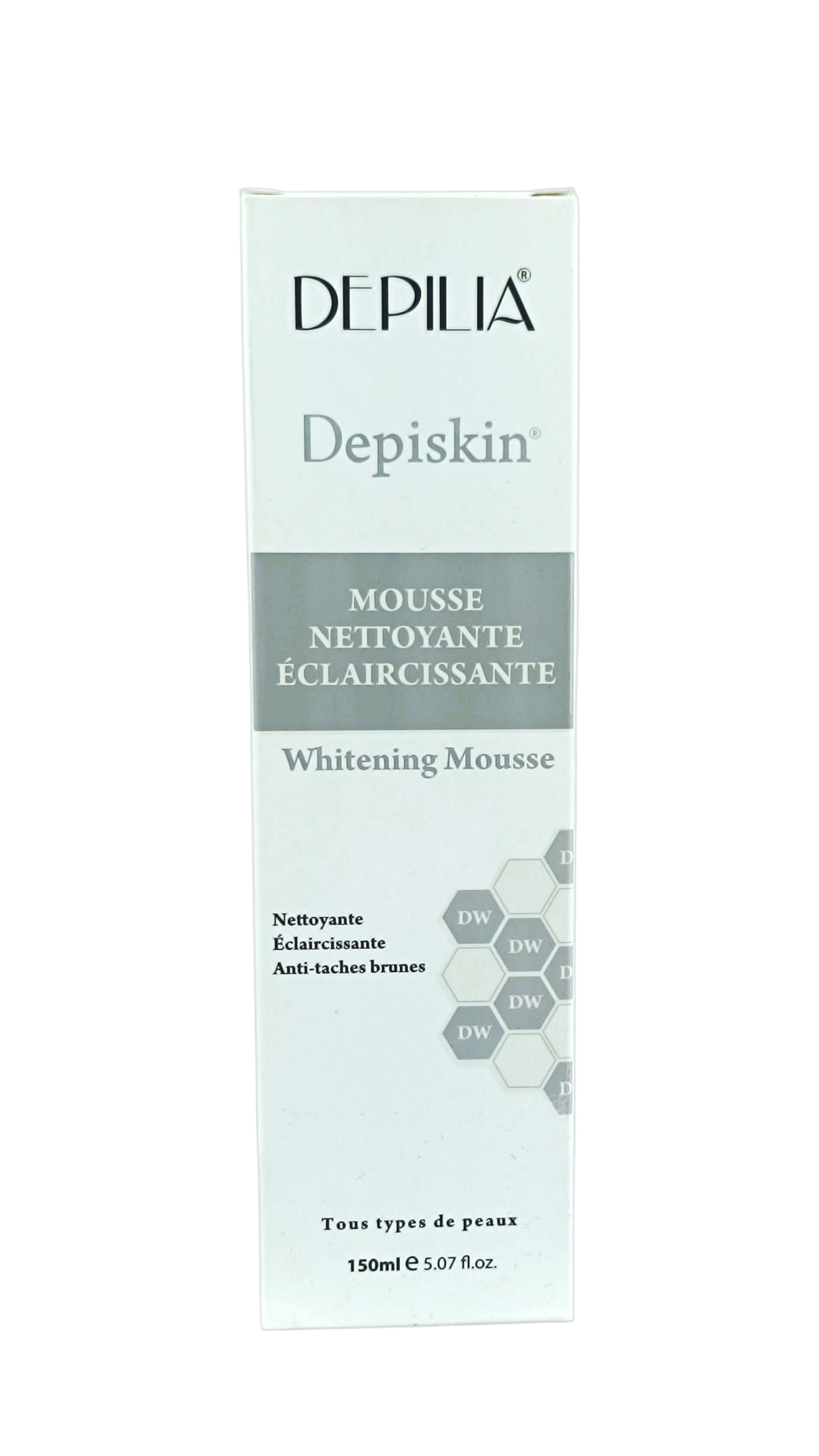 Depilia Depiskin Mousse Eclaircissant 150ml