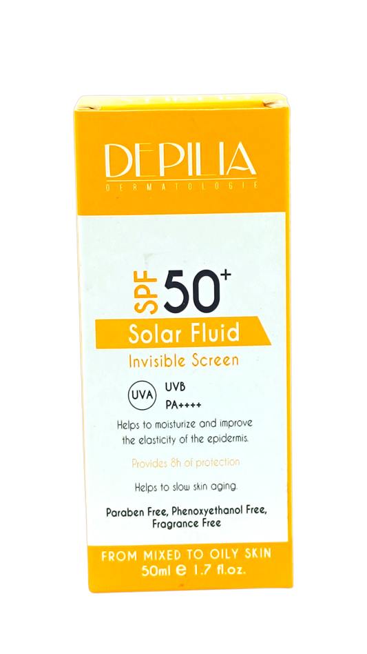 Depilia Ecran Solaire Invisible SPF 50+ 40ml
