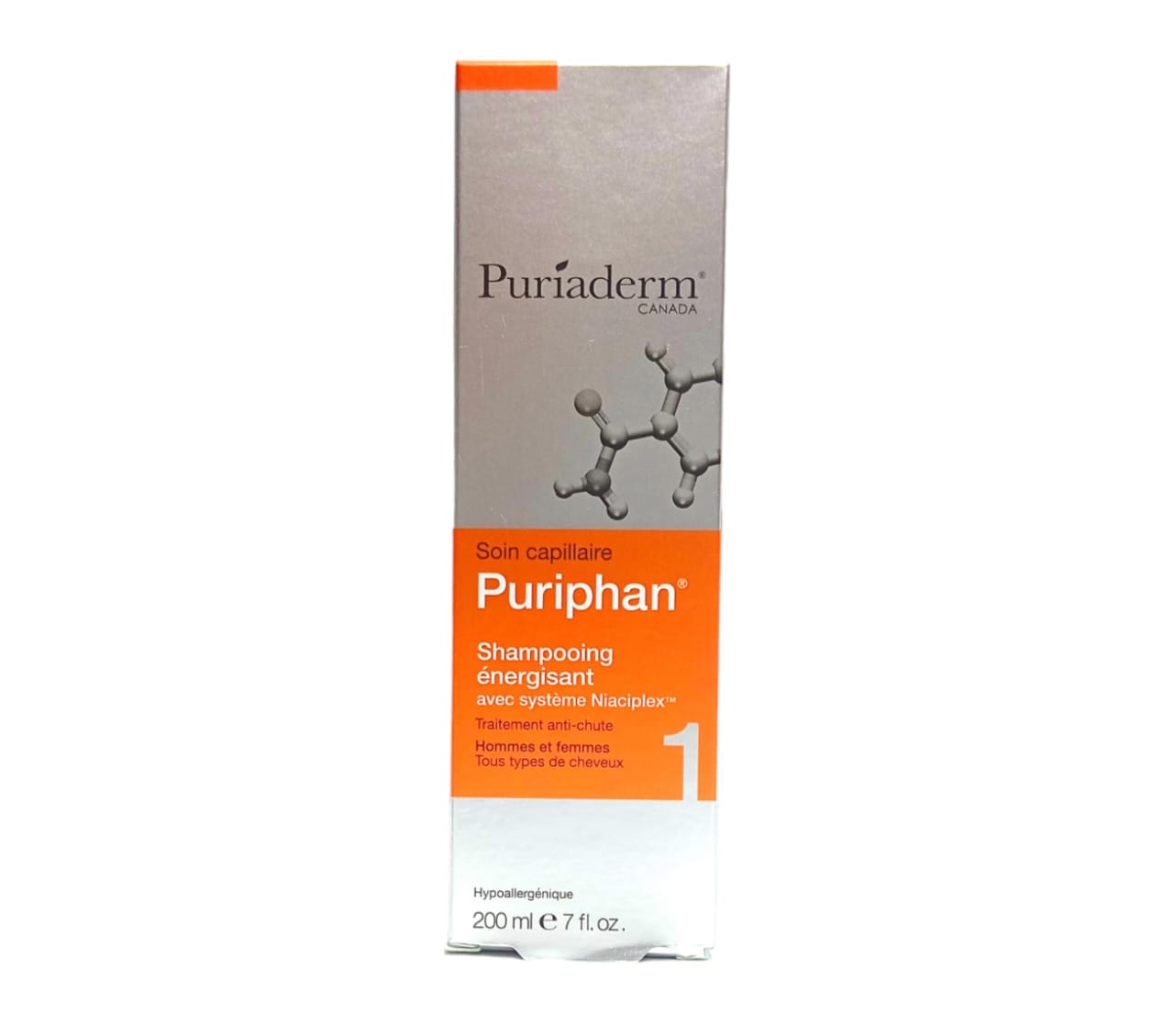 Puriaderm Puriphan 1 Shampooing Energisant 200ml