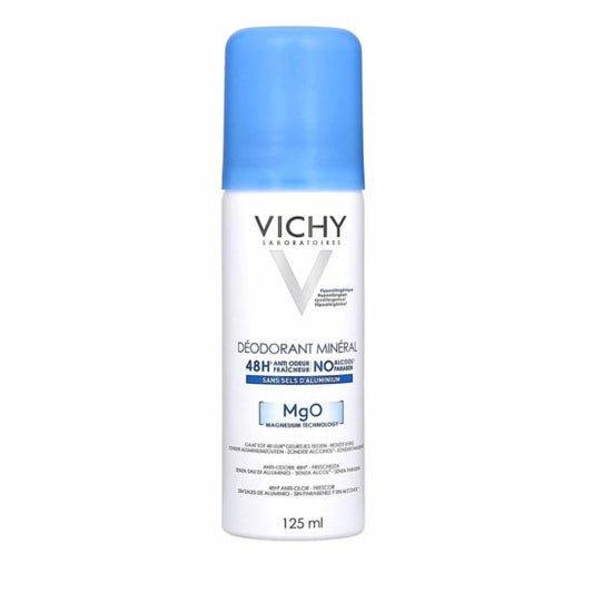 vichy Déodorant Minérale 48H MgO Spray 125ml