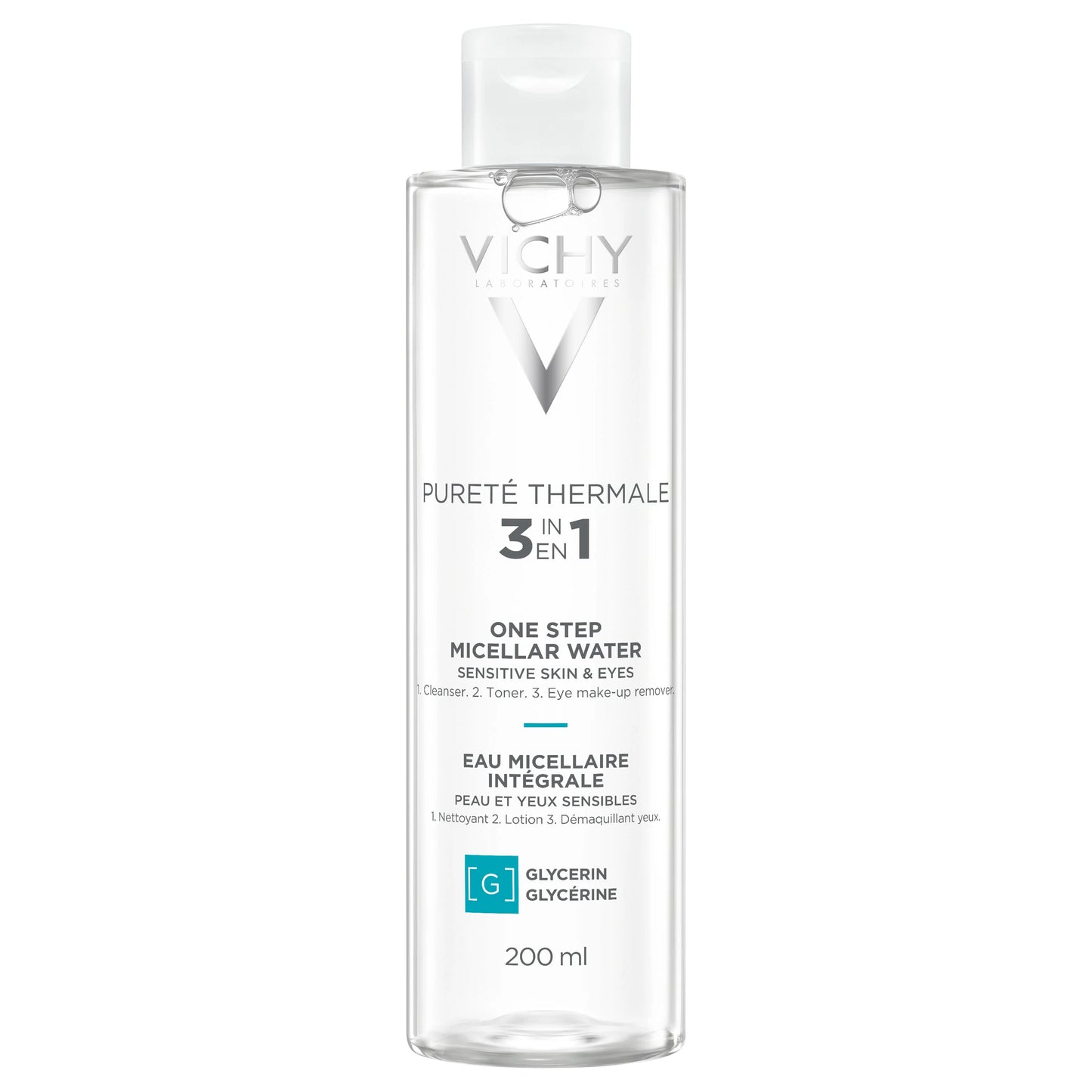 Vichy Pureté Thermale 3en1 Eau Micellaire Intégrale 200ml