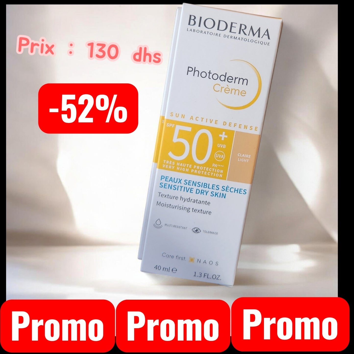 Bioderma Photoderm Créme Teinté Claire SPF 50+