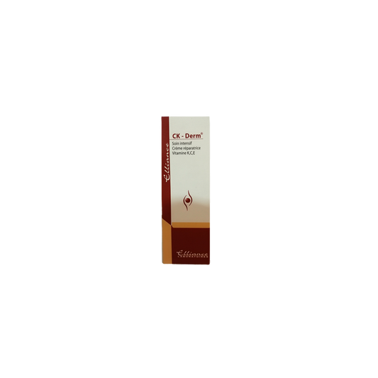 Elliance Ck-derm Creme Reparatrice 30ml dans sa boite cartonnée marron et blanc