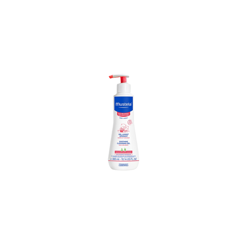 Mustela Gel Lavant Apaisant 300ml avec système pompe